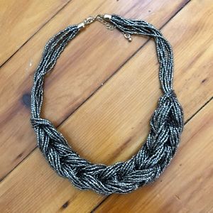 Braided Statement Necklace